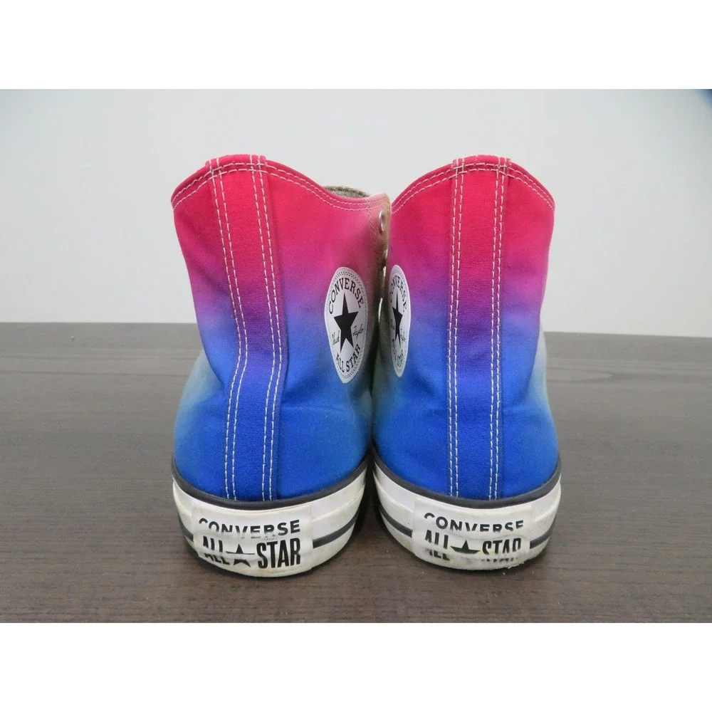 Converse Chuck Taylor All Star Shoes Mens 11 Multicolor Ombre High Top 167592C - Picture 5 of 10